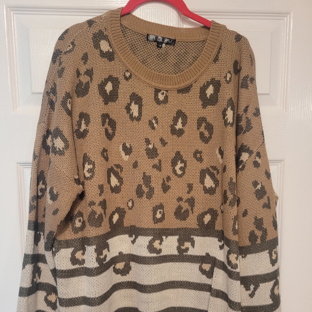 Glitzy Girlz Sweater.